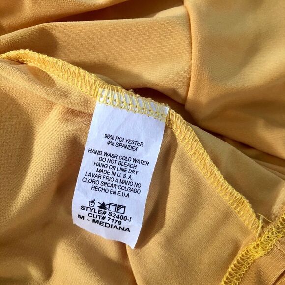 CAMEO Cinched Golden Yellow Maxi Gown Goddess Dress - Picture 8 of 8